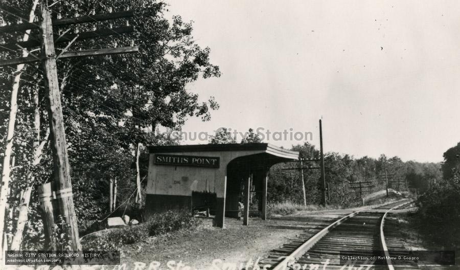 Postcard: Boston & Maine Railroad Station, Smith